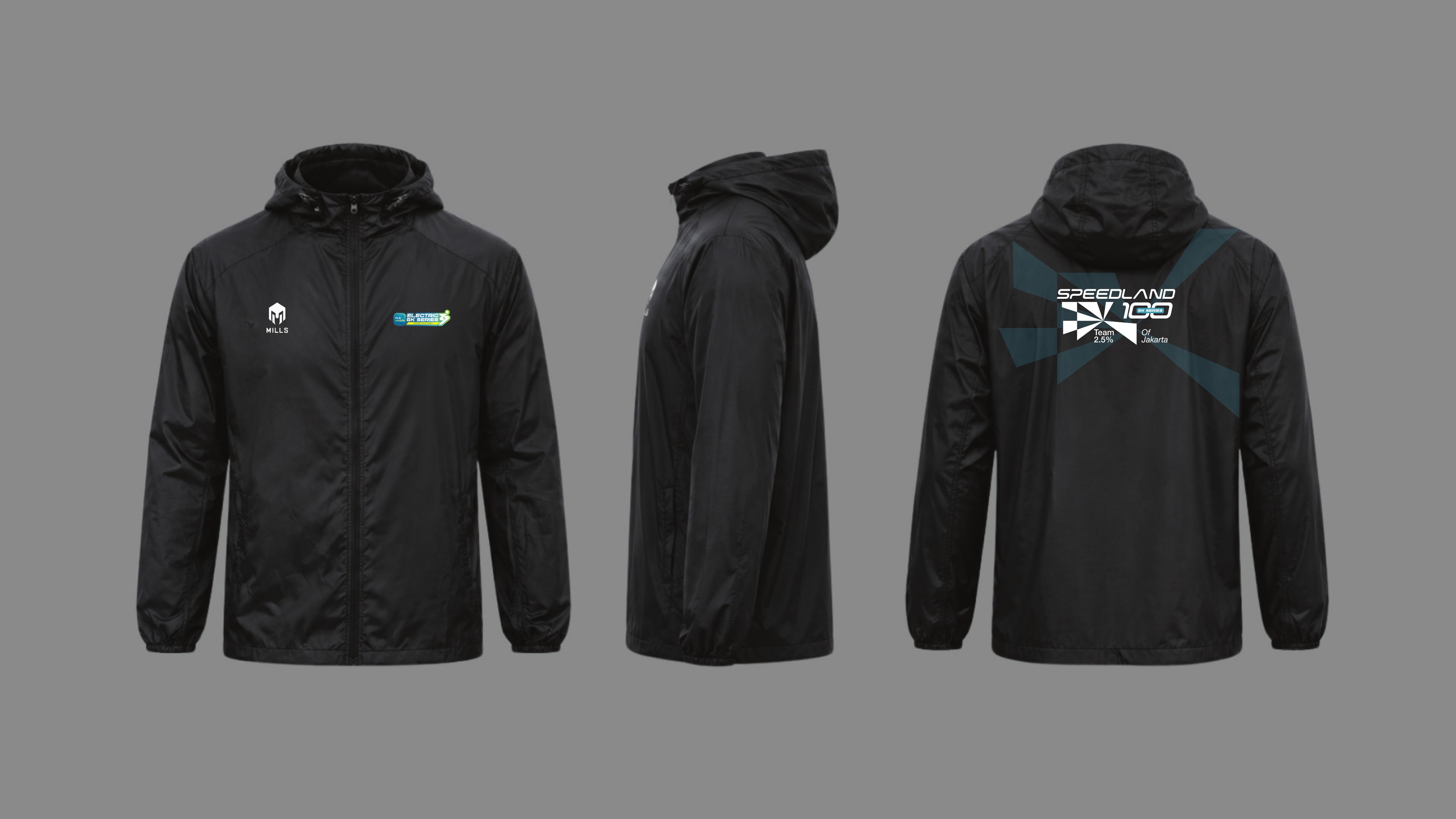 Render windbreaker Speed 100 — hadiah untuk 100 finisher tercepat